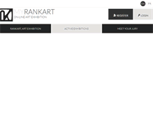 Tablet Screenshot of myrankart.com